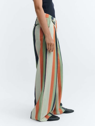 Thinking MU Loose fit Pleat-Front Pants in Mixed colors