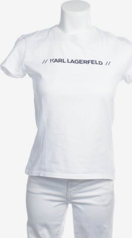 Karl Lagerfeld Shirt XS in Weiß: predná strana