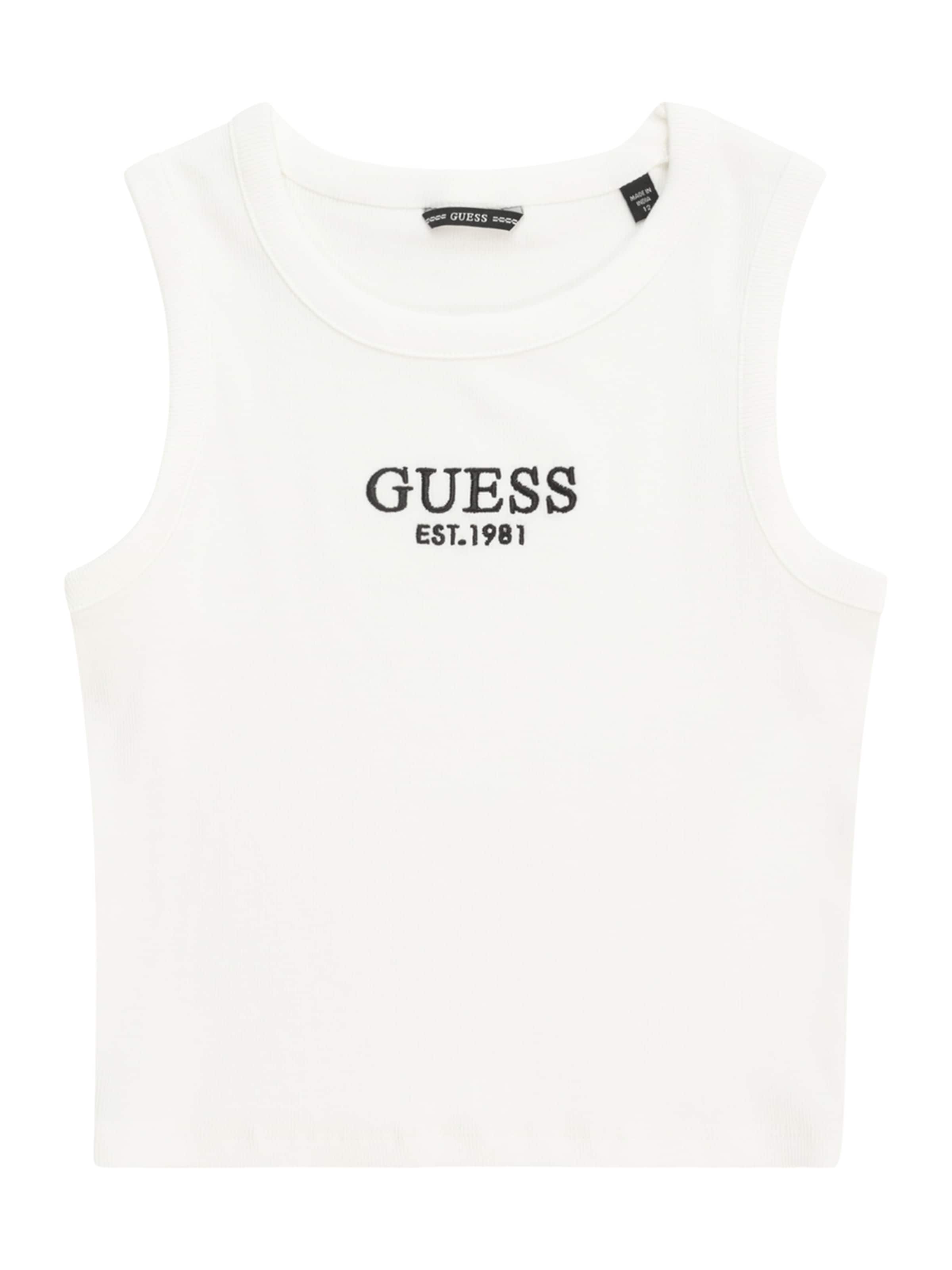 GUESS Top in White: front