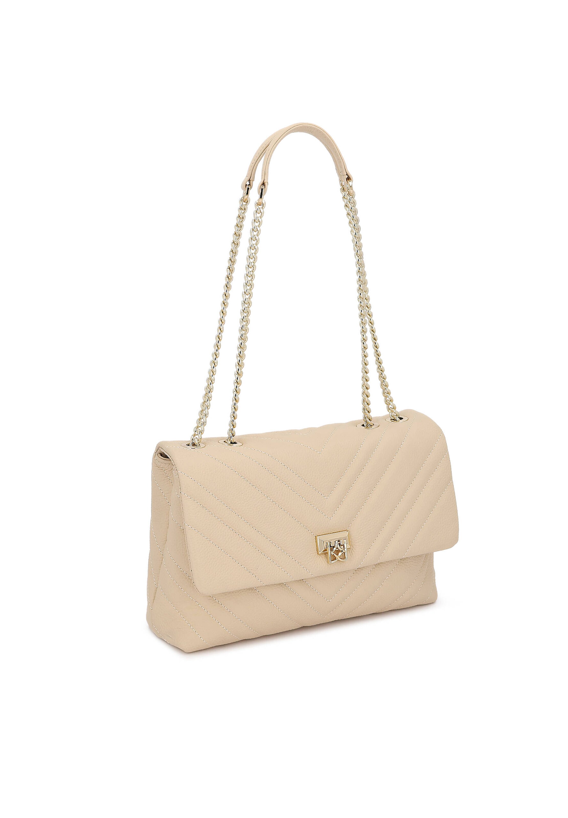 Kazar Håndtaske i beige