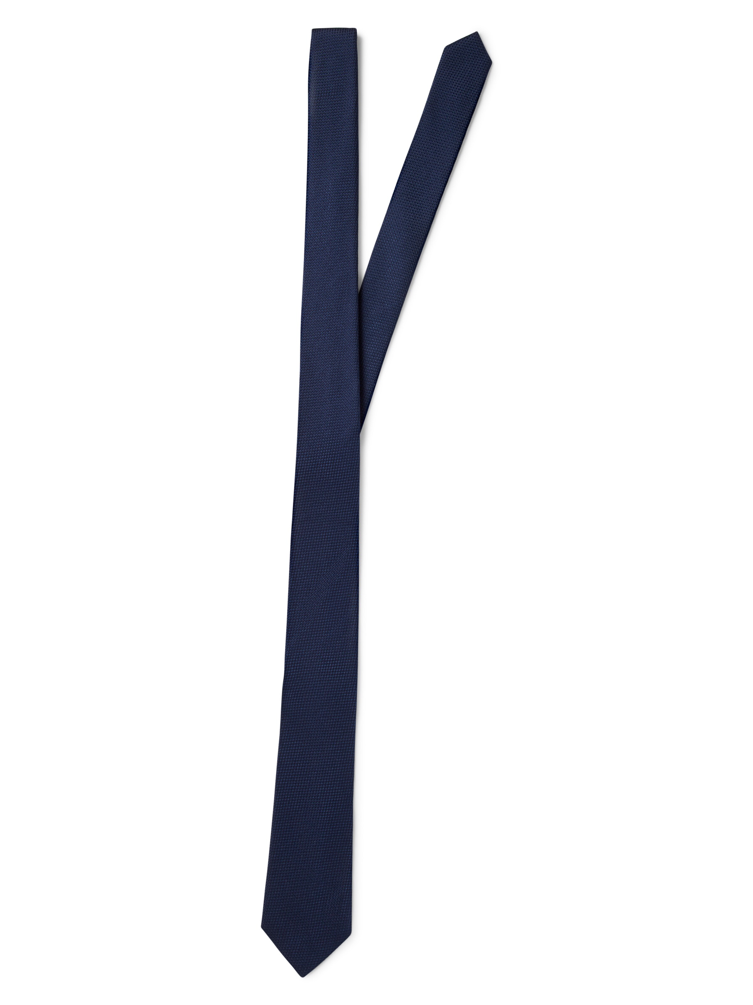 Andrew James Krawatte in Blau: Vorderseite