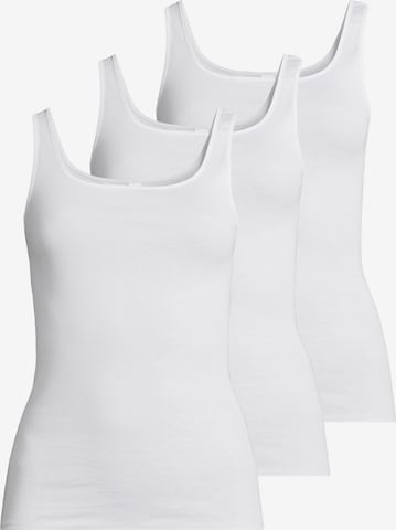 Nina von C. Unterhemd 'Fine Cotton' in Weiß: Vorderseite