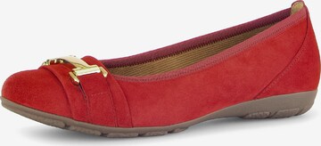 GABOR Ballet Flats in Red: front