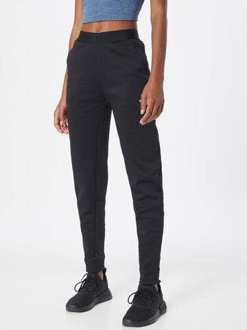 THE NORTH FACE Tapered Workout Pants in Black: front