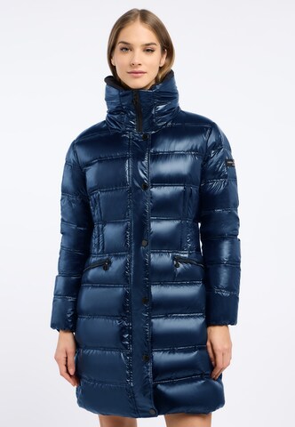 Frieda & Freddies NY Winter Coat in Blue: front