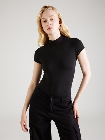 Body a maglietta di Calvin Klein in nero: frontale