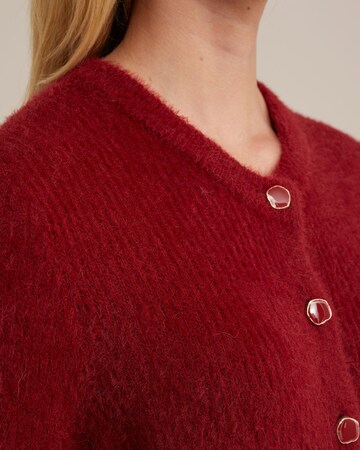 WE Fashion Cardigan i rød