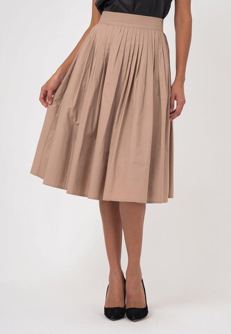 FRESHLIONS Skirt 'Seraphina' in Beige: front