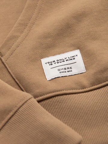 Ombre Sweatshirt in Brown