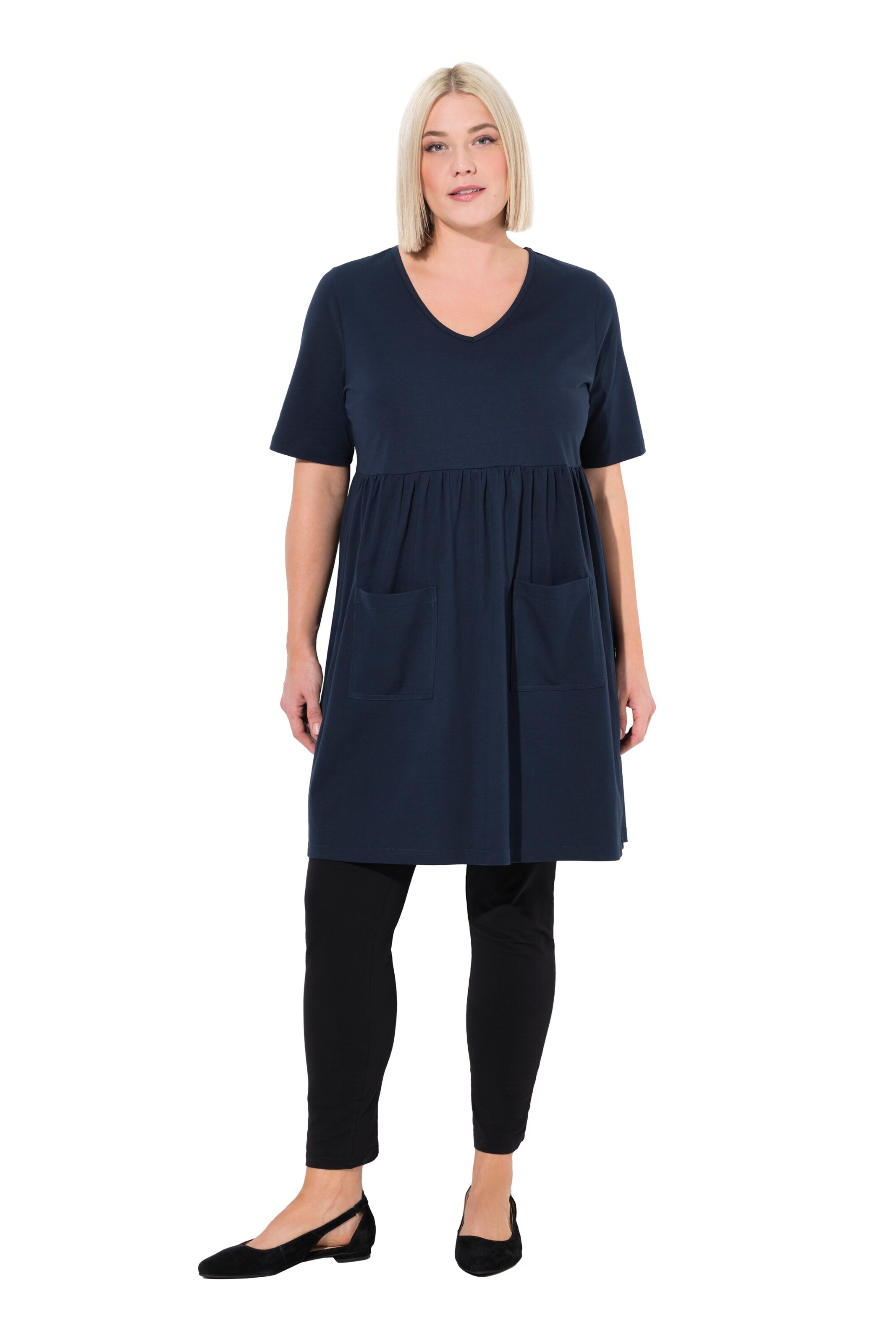 Ulla Popken Dress in Blue: front
