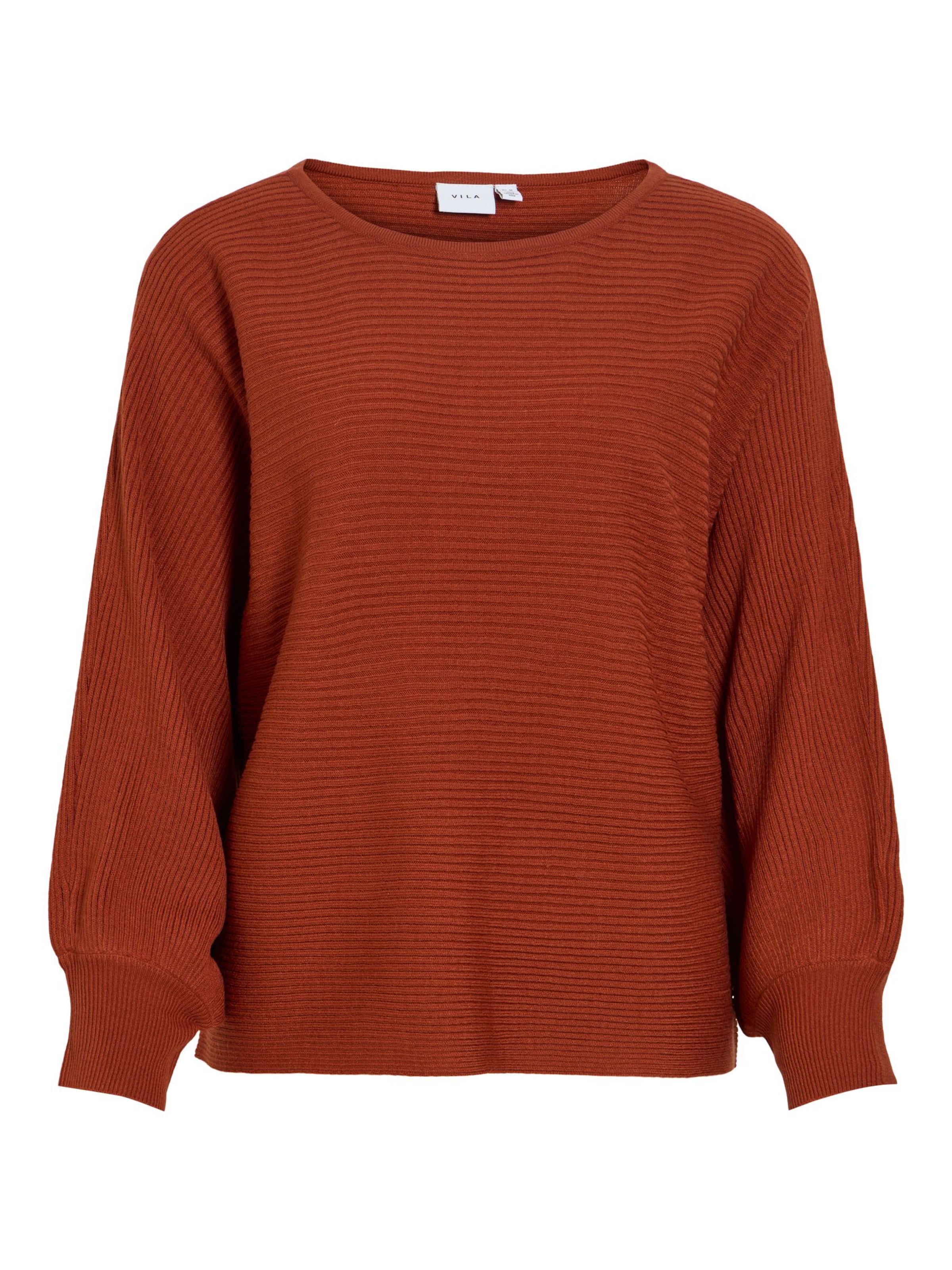 Pull-over 'VIVilja' VILA en rouge : devant