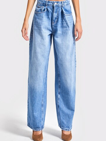 IT'S BASIC Loose fit Jeans 'Relaxed High Rise Jeans' in Blue