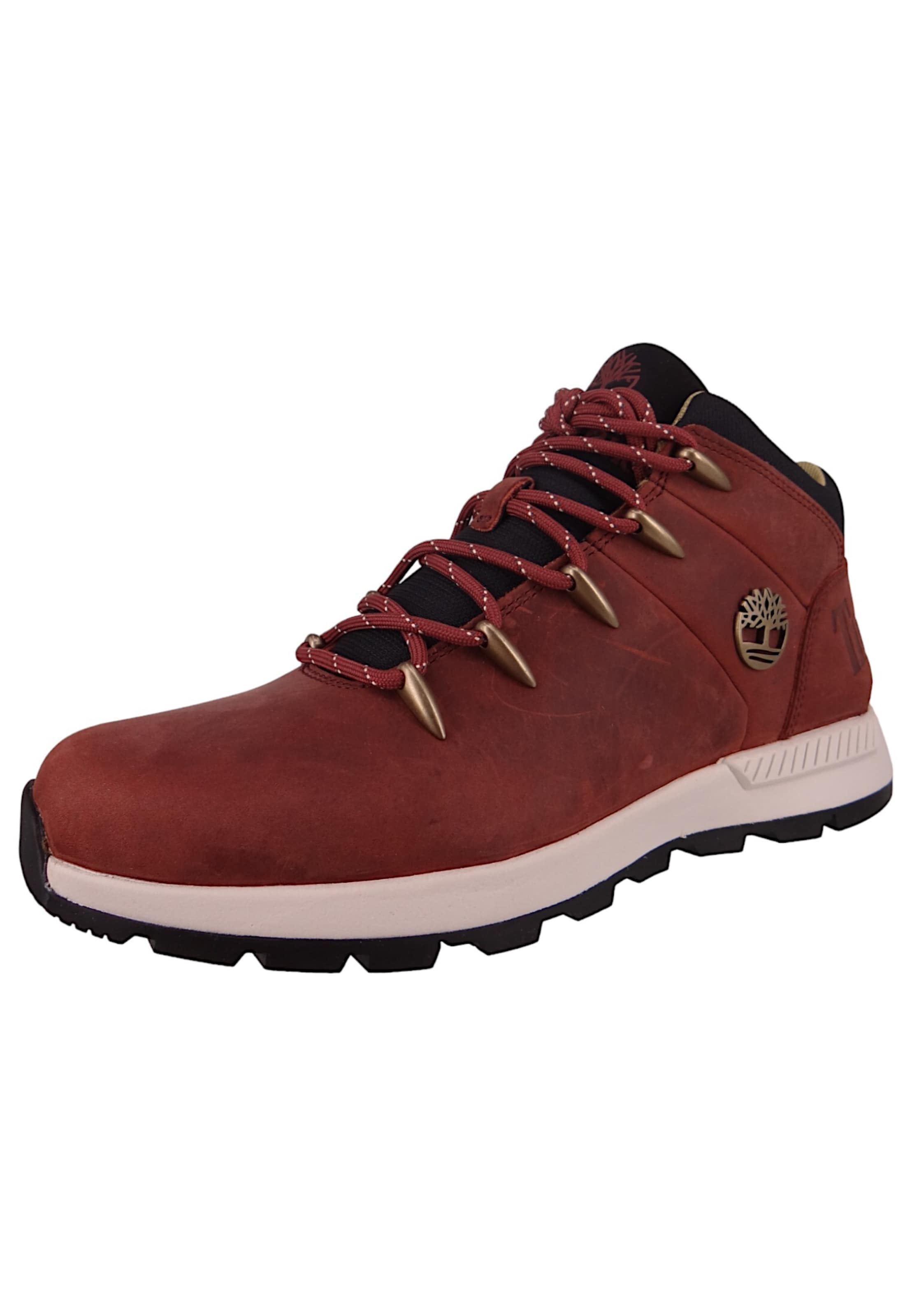 TIMBERLAND Lace-up boots 'Sprint Trekker' in Brown: front