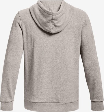 UNDER ARMOUR Sportsweatshirt 'Essential' in Grijs