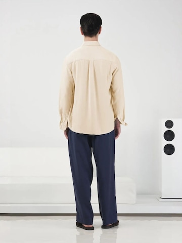 Regular fit Camicia di Giesto in beige