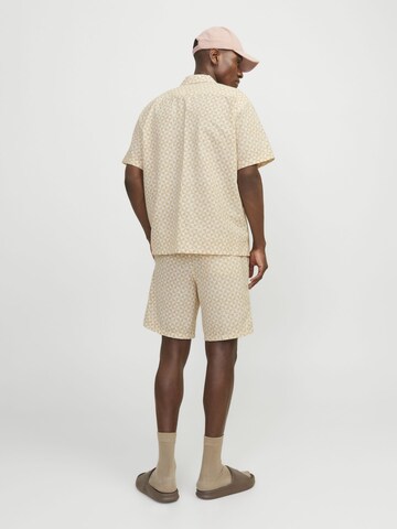 Fit confort Chemise JACK & JONES en beige