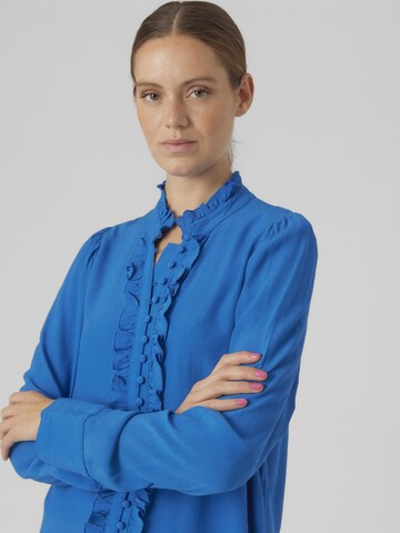 VERO MODA Bluse 'SELLA' in Blau