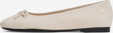 smėlio TOMMY HILFIGER Balerinos: priekis