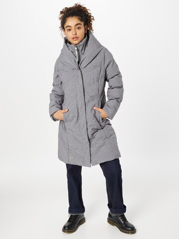 Manteau d’hiver 'NATALKA' Ragwear en gris : devant