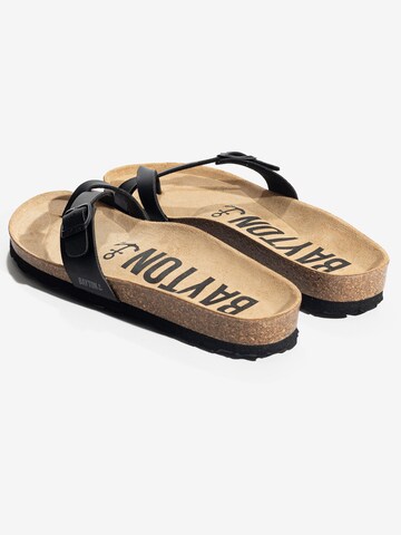 Flip-flops 'JUNON' de la Bayton pe negru