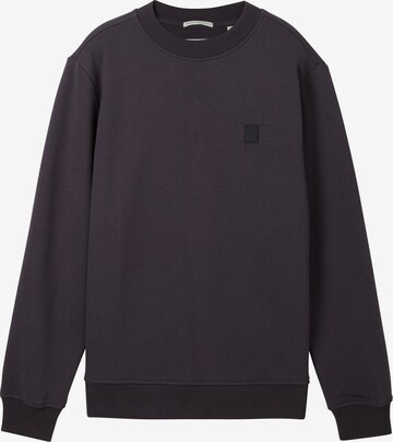 TOM TAILOR Sweatshirt in Grijs: voorkant