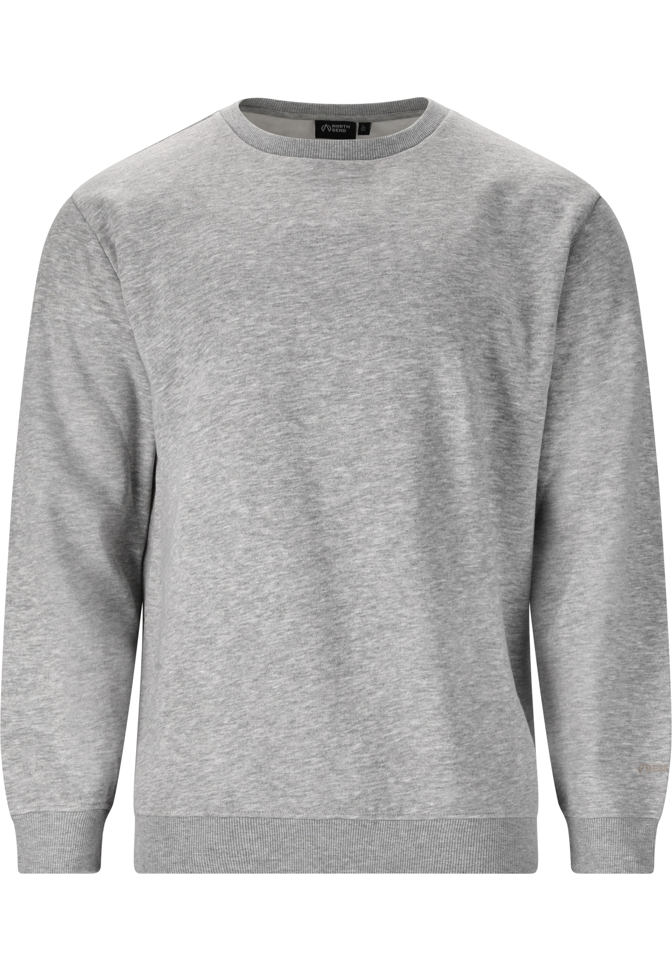 North Bend Sweatshirt 'Easterlin' in Grau: Vorderseite