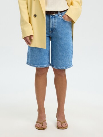 regular Jeans di SELECTED in blu: frontale