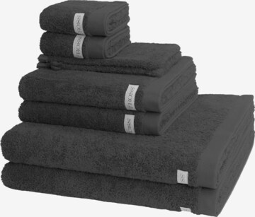 ROSS Handtuch 'Sinfonie' in Grau: Vorderseite