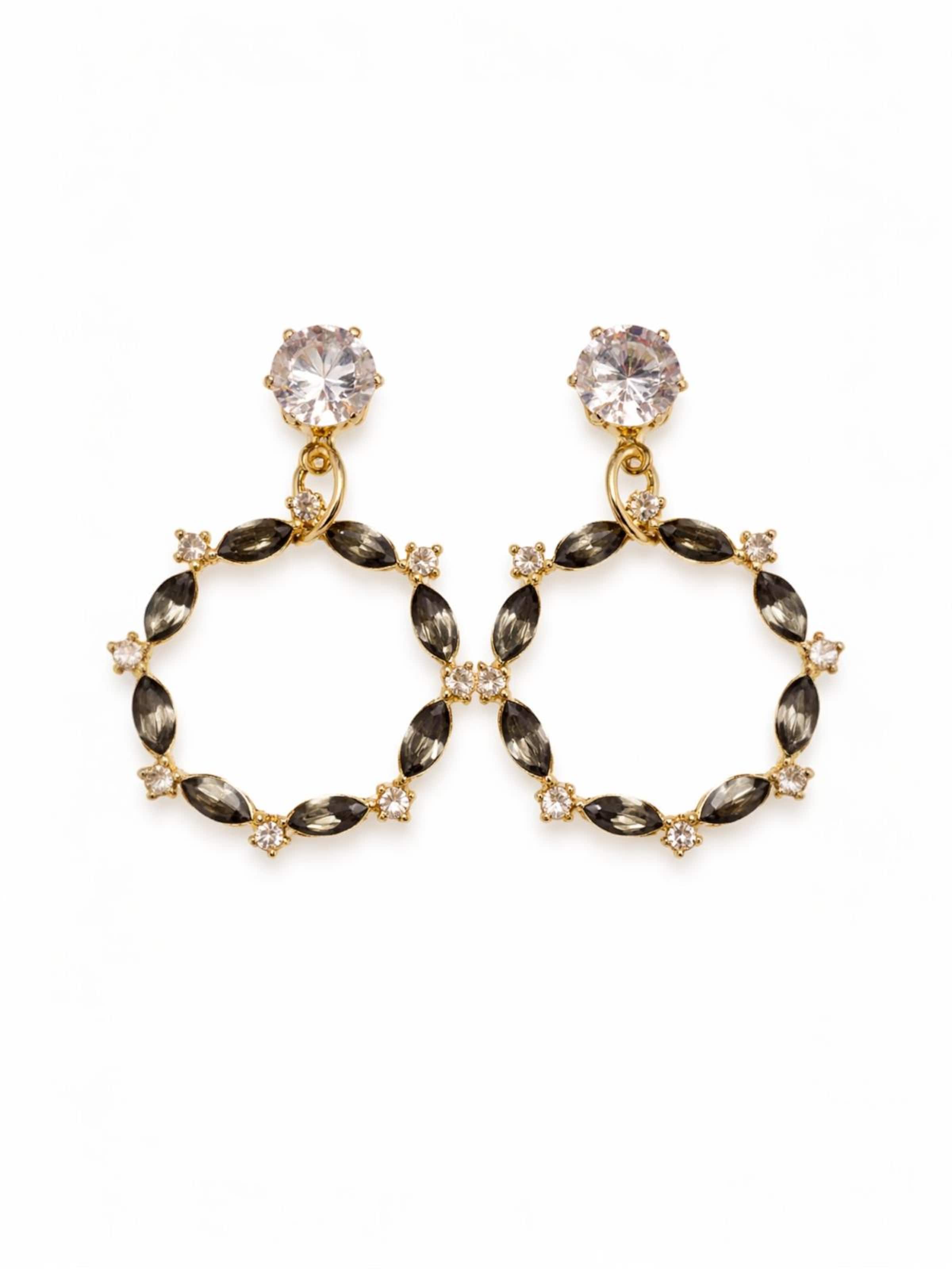 Elena Athanasiadou Earrings 'Earrings NIRA' in Green: front