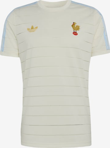 ADIDAS PERFORMANCE Jersey 'Frankreich Rugby 120 Years' in White: front