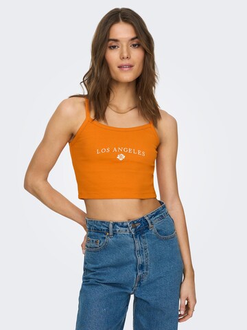 ONLY - Top 'CARA' en naranja