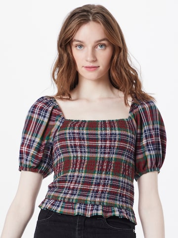 American Eagle Shirt in Rood: voorkant