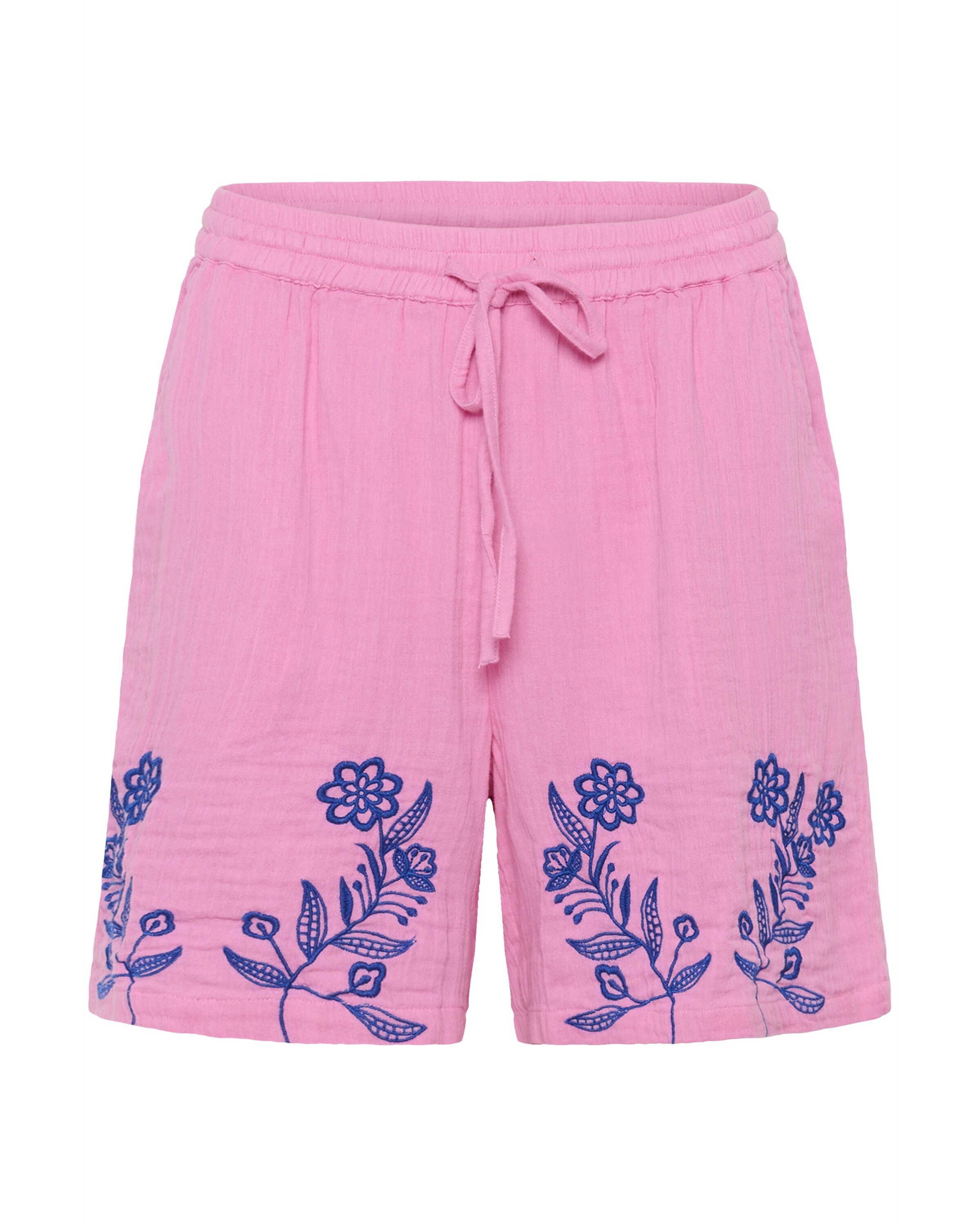 CULTURE Loose fit Pants 'CUTala' in Pink: front
