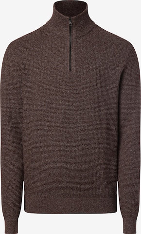 Nils Sundström Pullover ' ' in Braun: predná strana