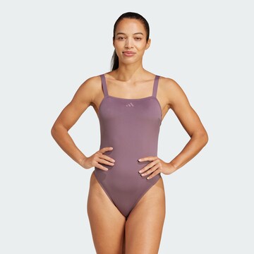 ADIDAS SPORTSWEAR Bralette Active Swimsuit 'Iconisea' in Purple: front