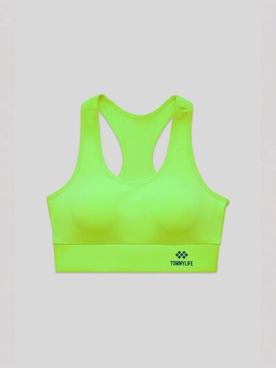 Top sportivo in L Tommy Life di colore lime, Visualizzazione prodotti