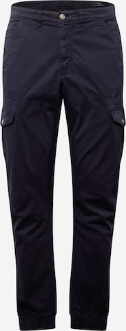 Effilé Pantalon cargo 'NEW KOMBAT' GUESS en bleu : devant