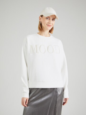 Sweat-shirt VILA en blanc : devant