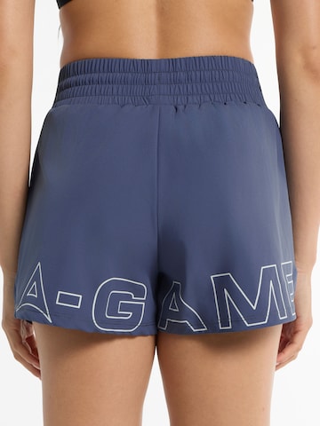 A-Game Regular Workout Pants 'Training Runner Shorts' in Blue