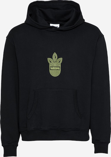 WAWWA Sweatshirt in khaki / schwarz, Produktansicht