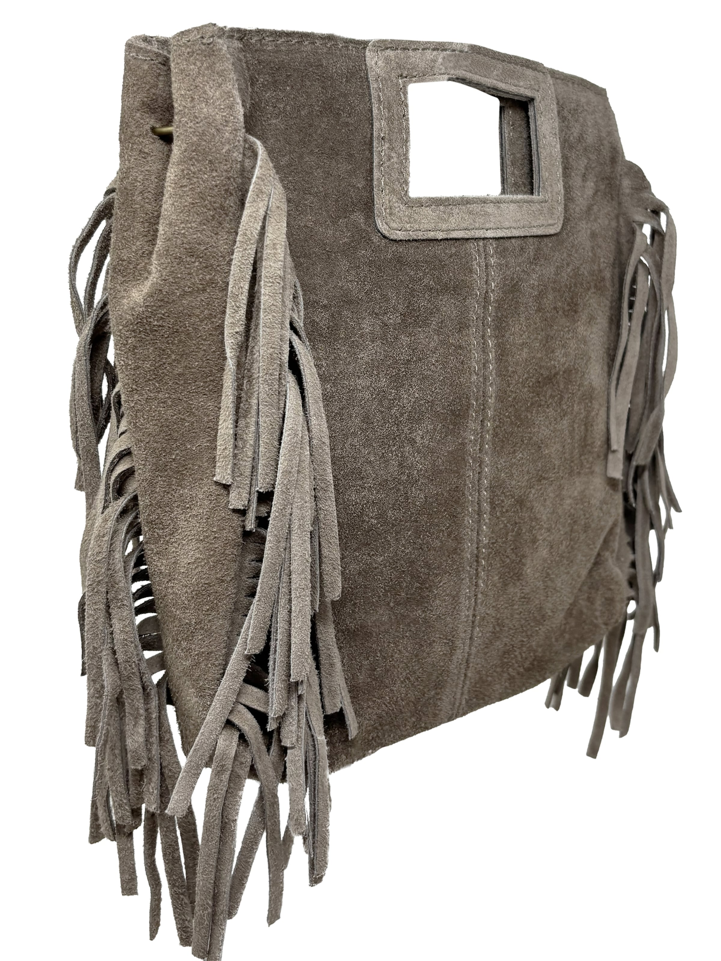 CHICCA BORSE Handtas in Bruin