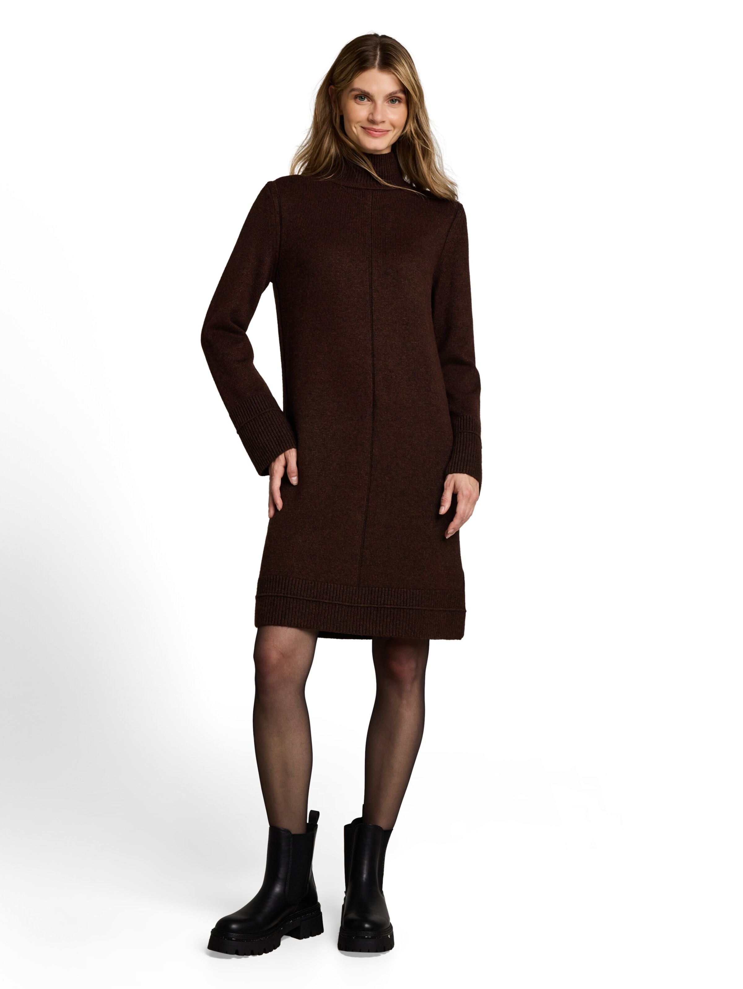 TOM TAILOR Kleid in Braun: Vorderseite