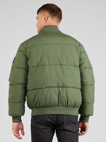 Veste mi-saison Calvin Klein Jeans en vert