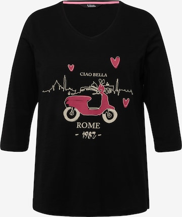 Ulla Popken Shirt in Black: front