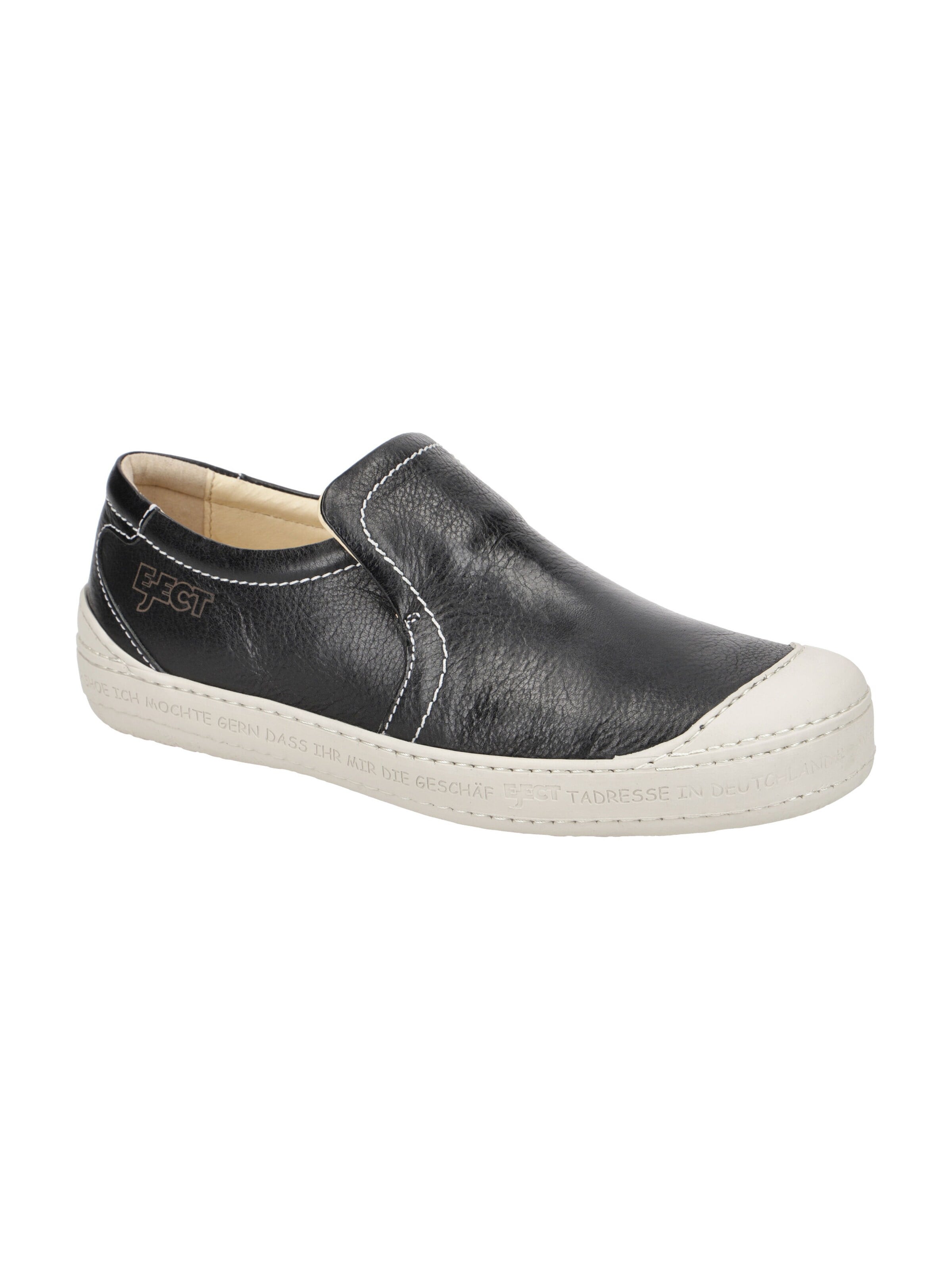 EJECT Slip-Ons 'Eject Dass Schuhe schwarz Herren Slipper19973' in Black: front