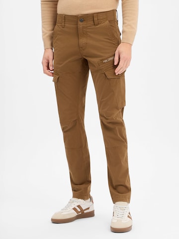 Regular Pantalon cargo ' Nordrop ' PME Legend en beige : devant