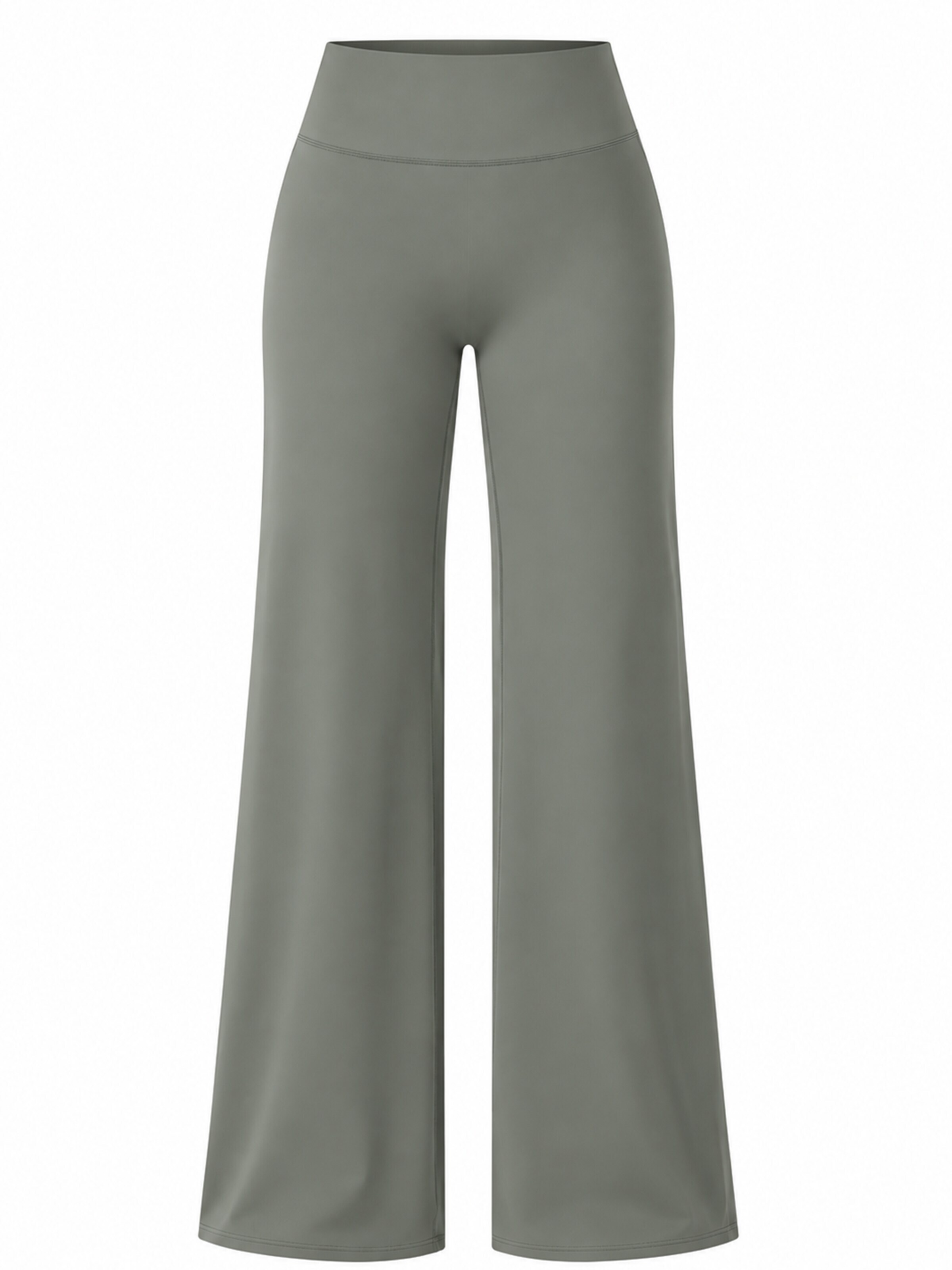 ZAAYO Wide Leg Sporthose‌‌‌‌‌ in Grau: Vorderseite