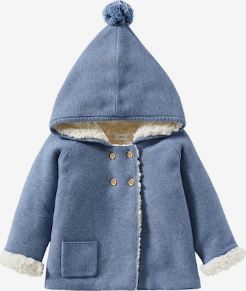 MANGO KIDS Knit Cardigan in Blue: front