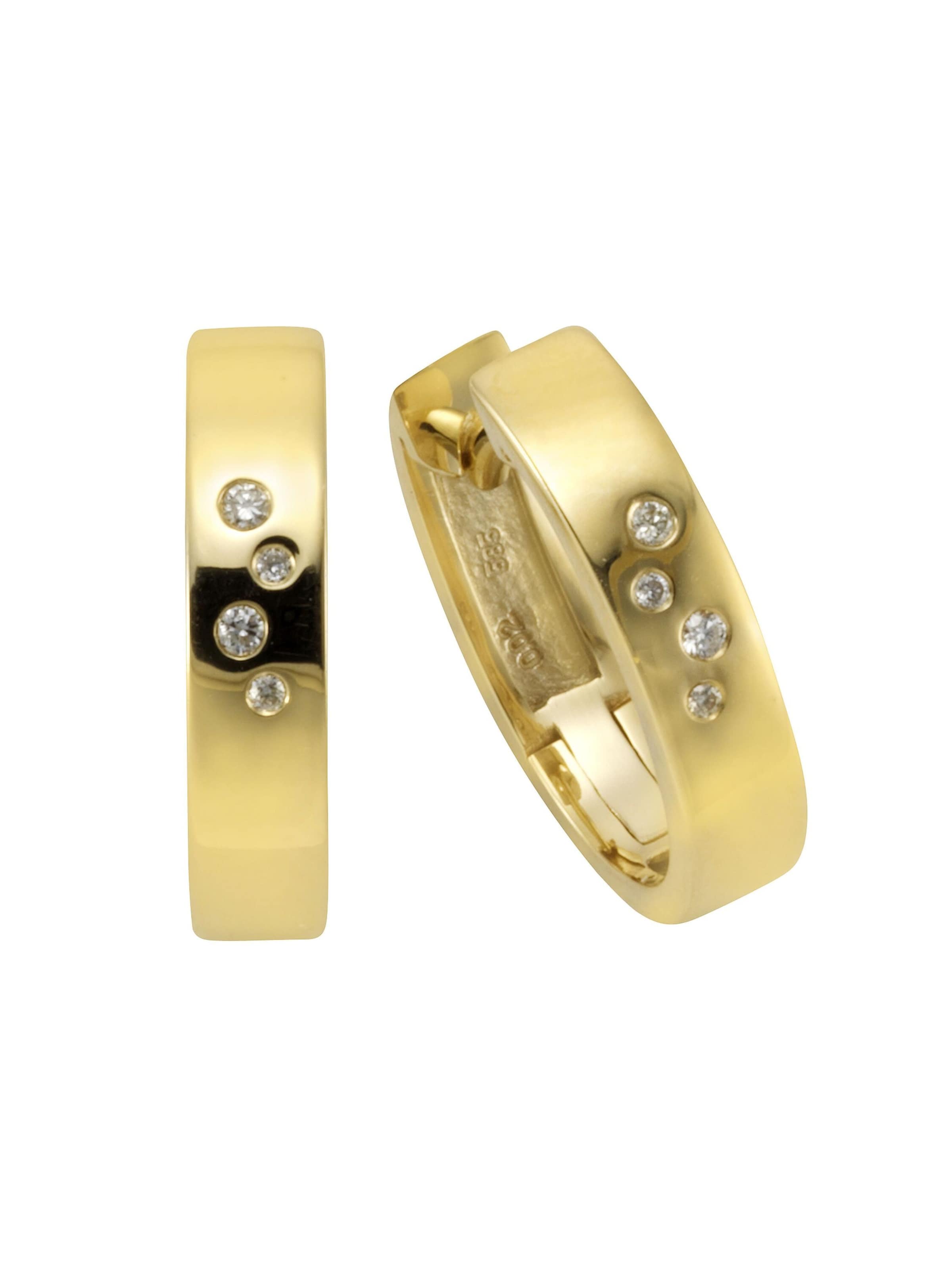 Orolino Earrings in Yellow: front