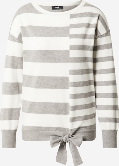 Wallis Sweater in mottled grey / White, Item view